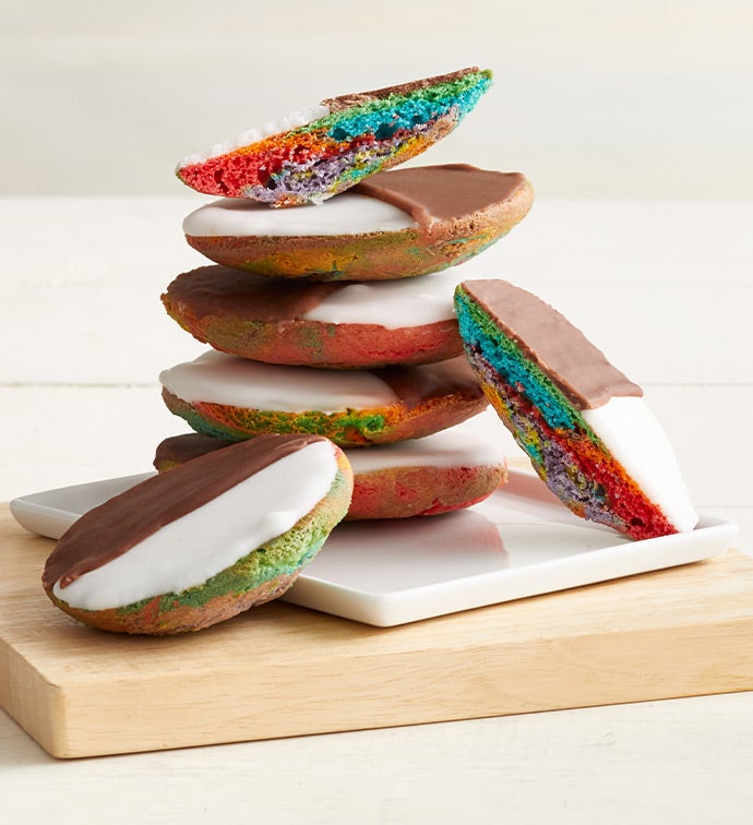 Dana’s Bakery Rainbow Black and White Cookies 6ct